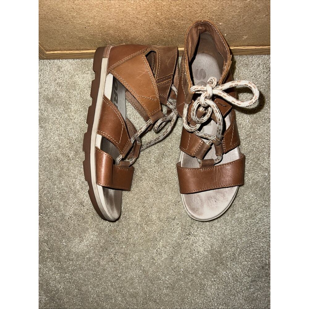 Sorel Torpeda Lace Up Sandals Size 10 - Picture 5 of 8